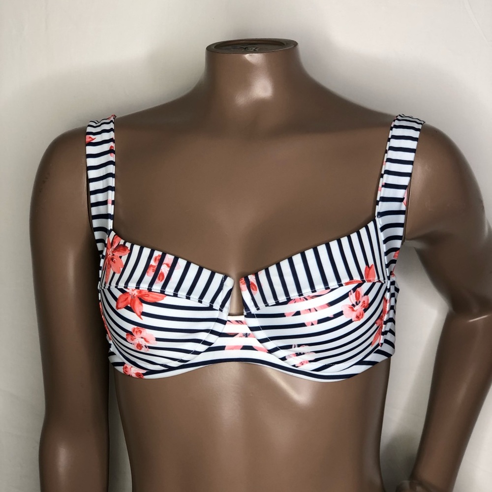 L*Space Camillia UW Floral Bay Bikini Swim Top